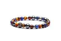 Bracciale Antracite Classic in Pietre dure C108 MIAMI - C108 MIAMI